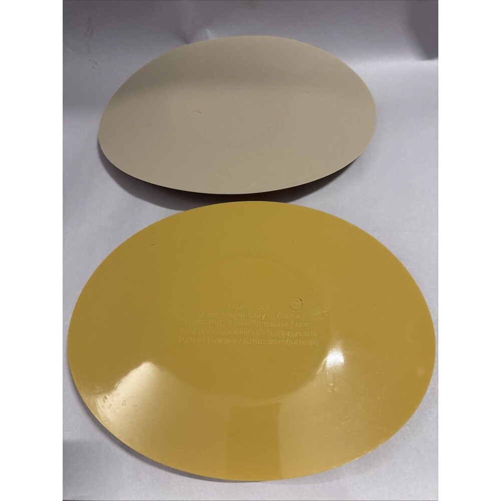 Two The Tiny Bowl  100% Silicone Suction Bowl Cup EZ PZ EZPZ - Picture 4 of 4